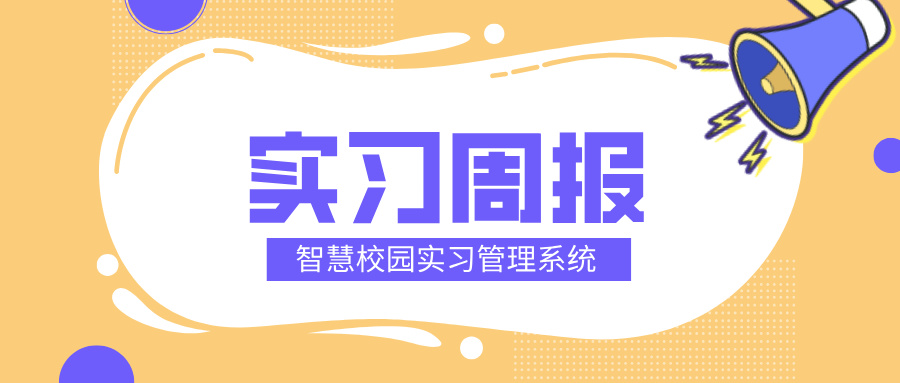 實(shí)習周報