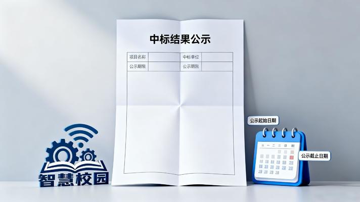 智慧校園中標公示