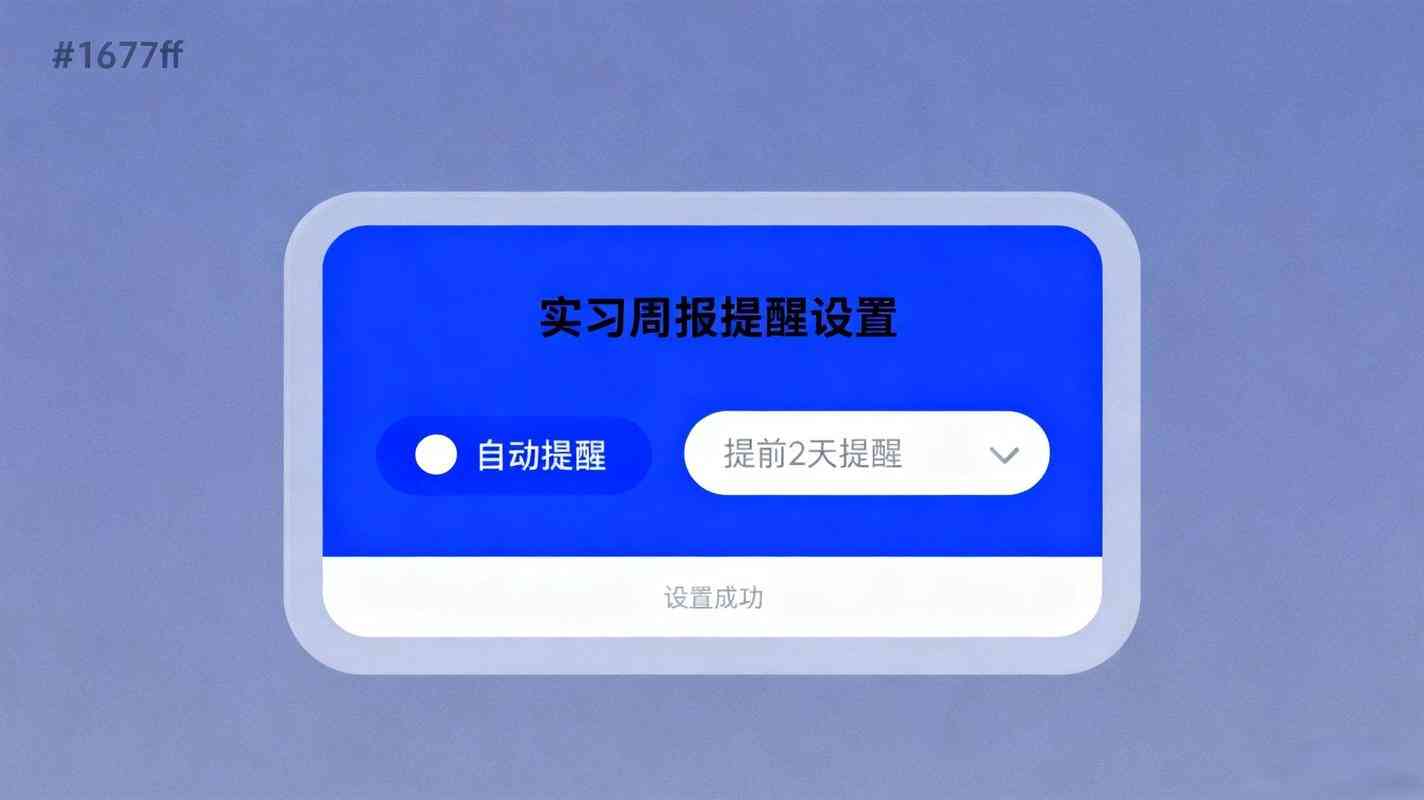 周報提交提醒