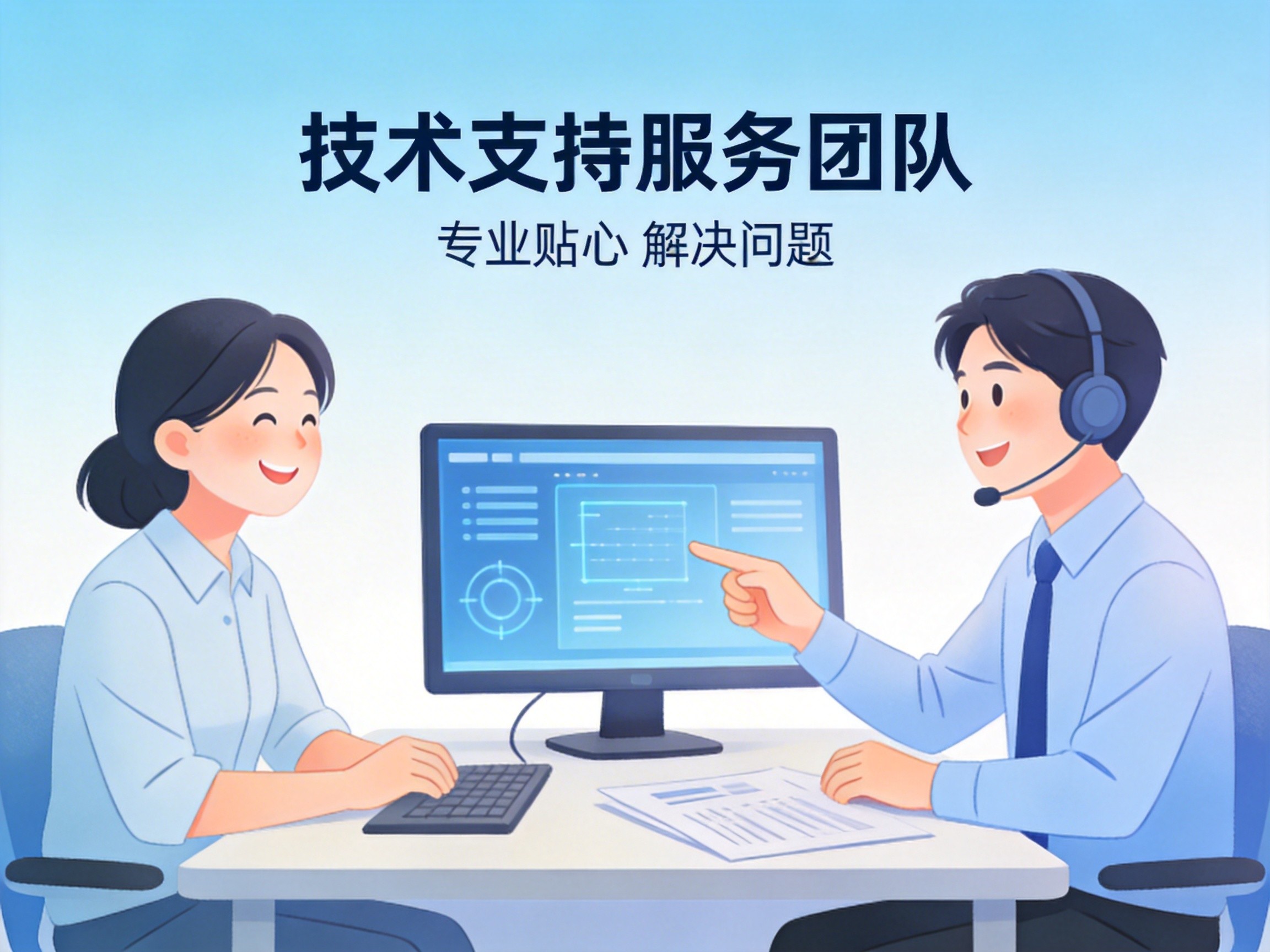 售后服務(wù)示意圖