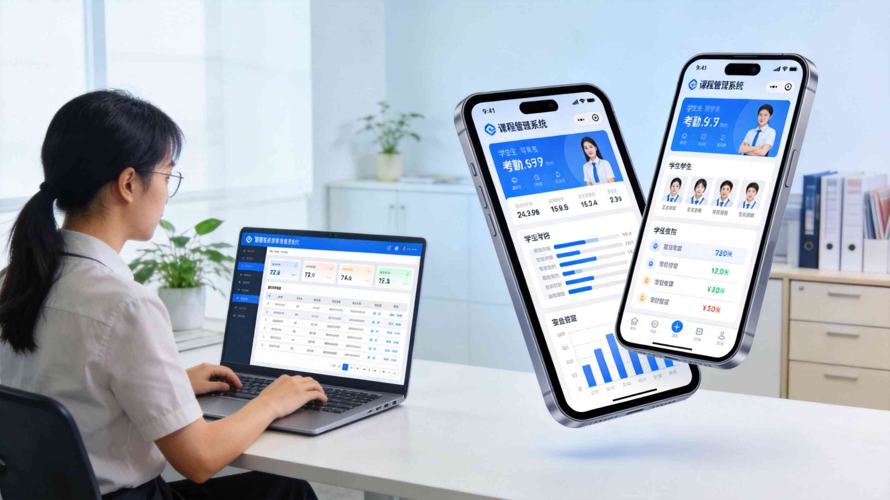 智慧校園軟件界面展示