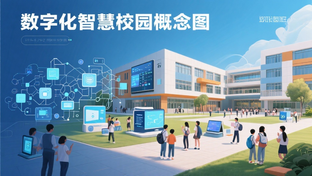 數字化智慧校園概念圖