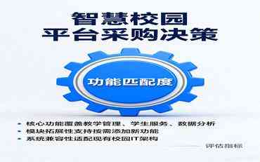 智慧校園采購決策中的性?xún)r(jià)比與長(cháng)期價(jià)值平衡